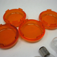 Unbranded 4-Pack of Amber Signal Light Lens's. Replaces Harley OEM 68973-00