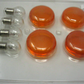 Unbranded 4-Pack of Amber Signal Light Lens's. Replaces Harley OEM 68973-00