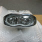 Eurocomponents Headlight 3D Polished Solid Billet for Harley Davidson V-Rods