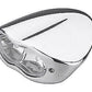 Eurocomponents Headlight 3D Polished Solid Billet for Harley Davidson V-Rods