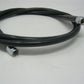 Drag Specialties 1741-2730 Black S/S Brake Line