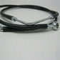 Drag Specialties 660322-2 BLK 06-07 FXDWG, FRT Brake Line Kit, +2'' BLK