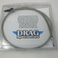 Drag Specialties 0655-0054 Stainless Braid Speedo 35''