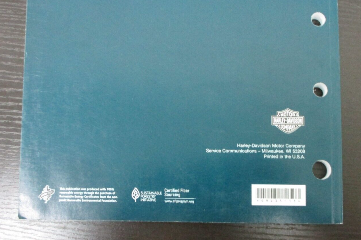 Harley-Davidson 2013 FLHRSE5 Model Parts Catalog 99433-13