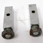 Chrome Foot Peg Mounting Blocks