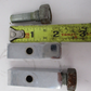 Chrome Foot Peg Mounting Blocks