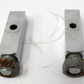 Chrome Foot Peg Mounting Blocks