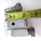 Chrome Foot Peg Mounting Blocks