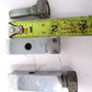 Chrome Foot Peg Mounting Blocks