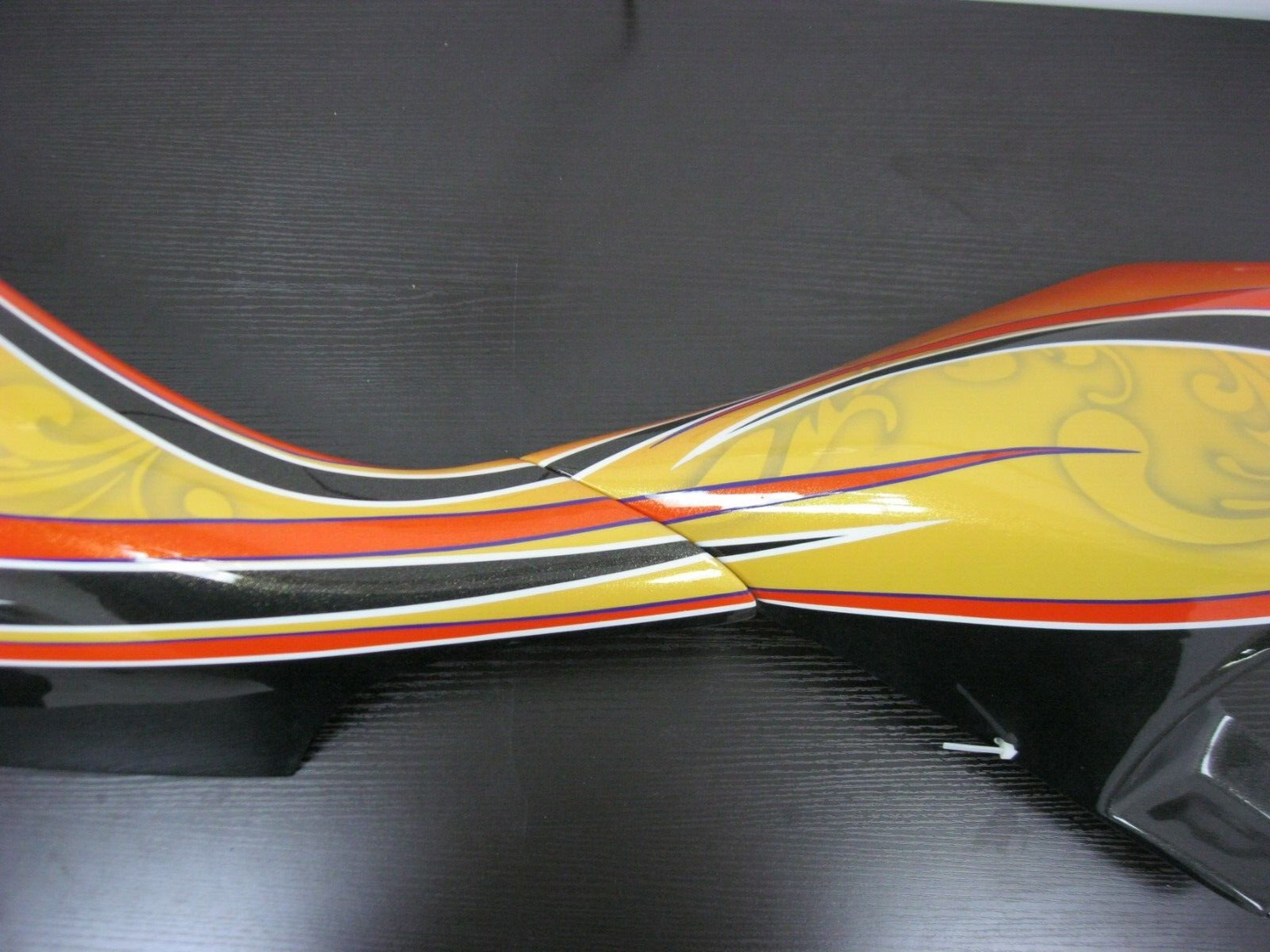 Decorative Airbrushed Motorcycle Fuel Gas Tank Cover Extra Long