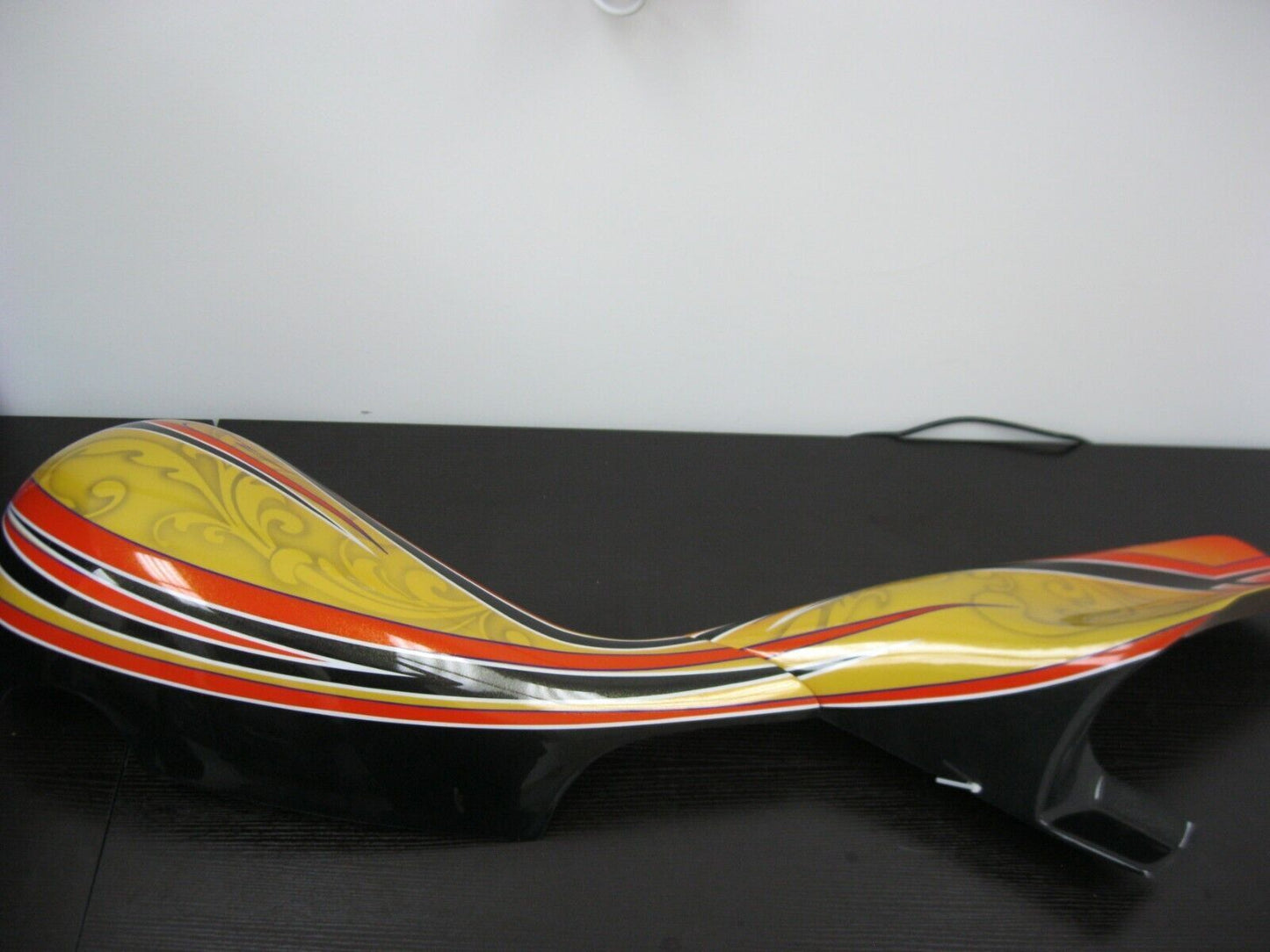 Decorative Airbrushed Motorcycle Fuel Gas Tank Cover Extra Long