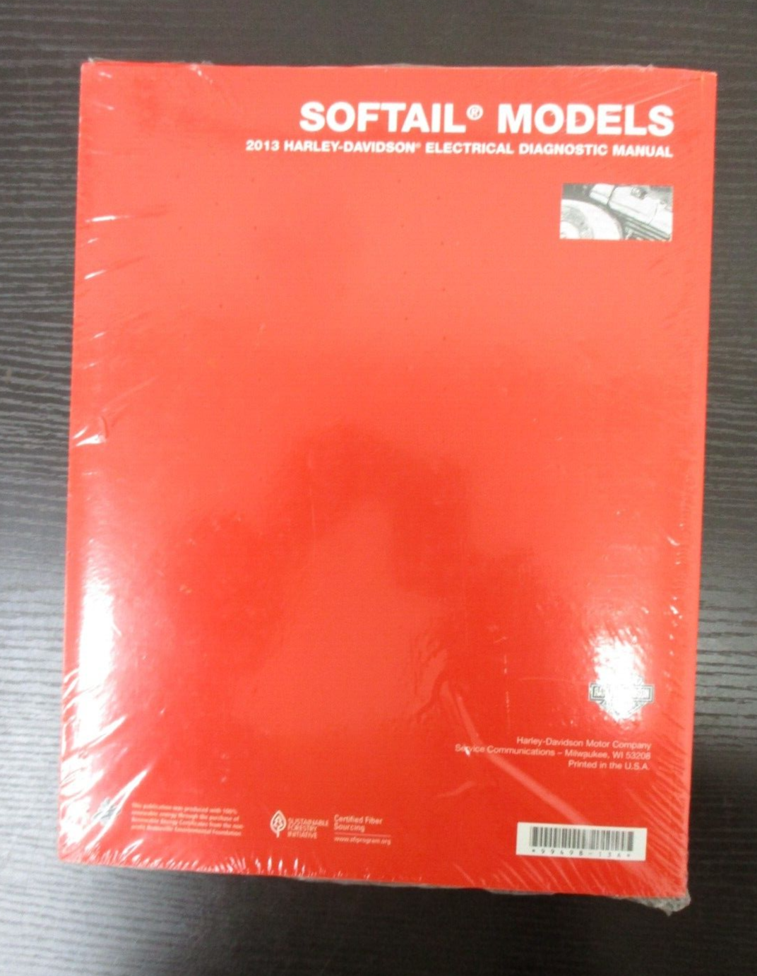 Harley-Davidson  Softail Models 2013 Electrical Diagnostic Manual 99498-13A