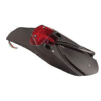 Polisport Tail Light/Brake Light Black 8563000001 Tail Light Non-Homogolated