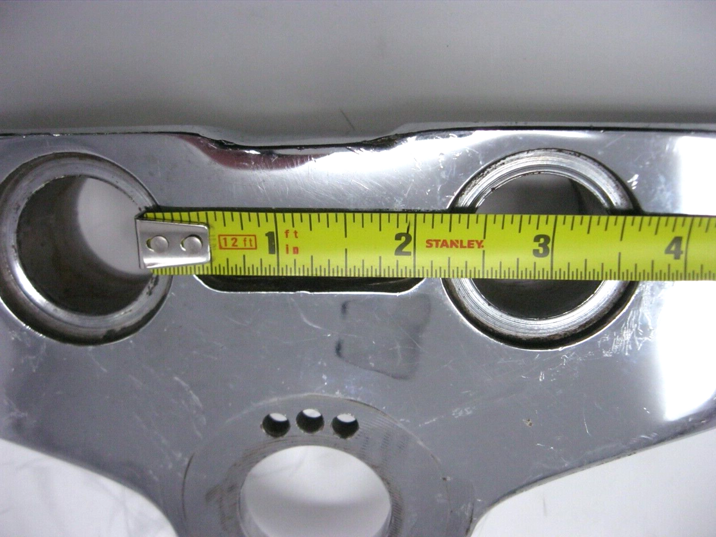 Chrome Triple Tree Upper Plate (Unknown Fitment)