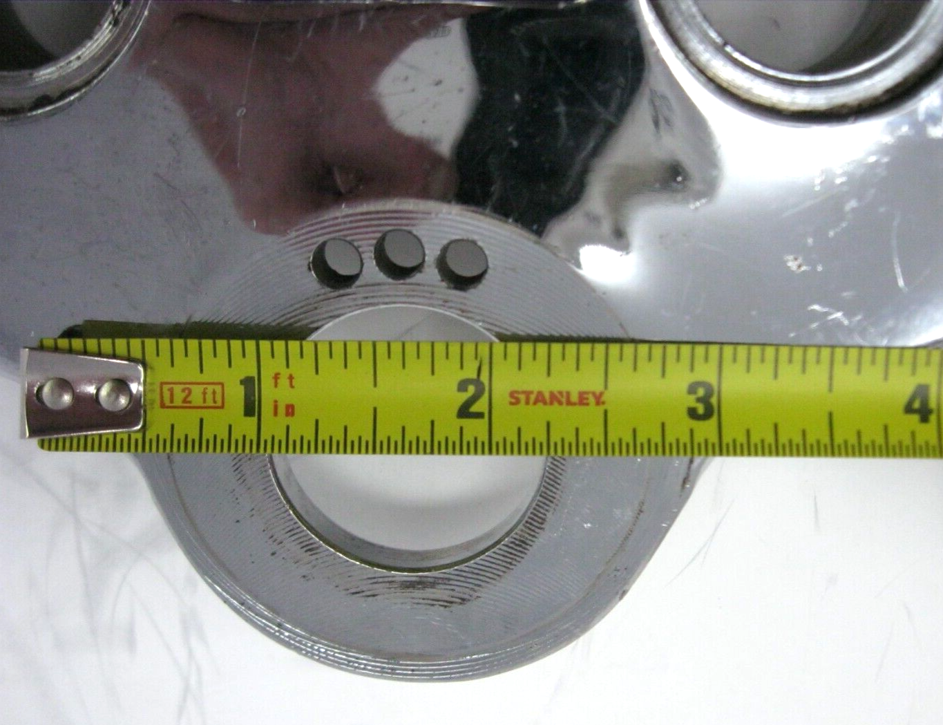 Chrome Triple Tree Upper Plate (Unknown Fitment)