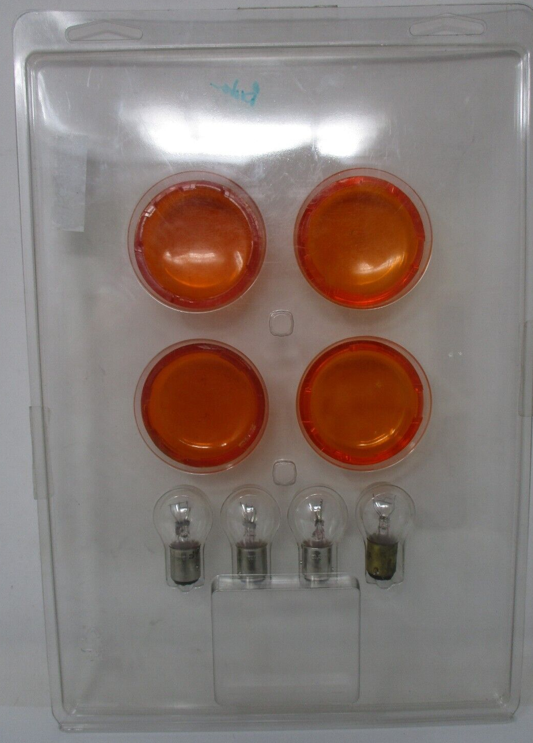 Harley-Davidson Amber Signal Lens With Bulbs Four Pack (2 Broken Tabs) 68973-00