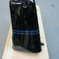 Harley Davidson OEM Left Saddlebag Vivid Black W/Grey Stripe Chevron 79091-93B