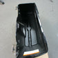Harley Davidson OEM Left Saddlebag Vivid Black W/Grey Stripe Chevron 79091-93B