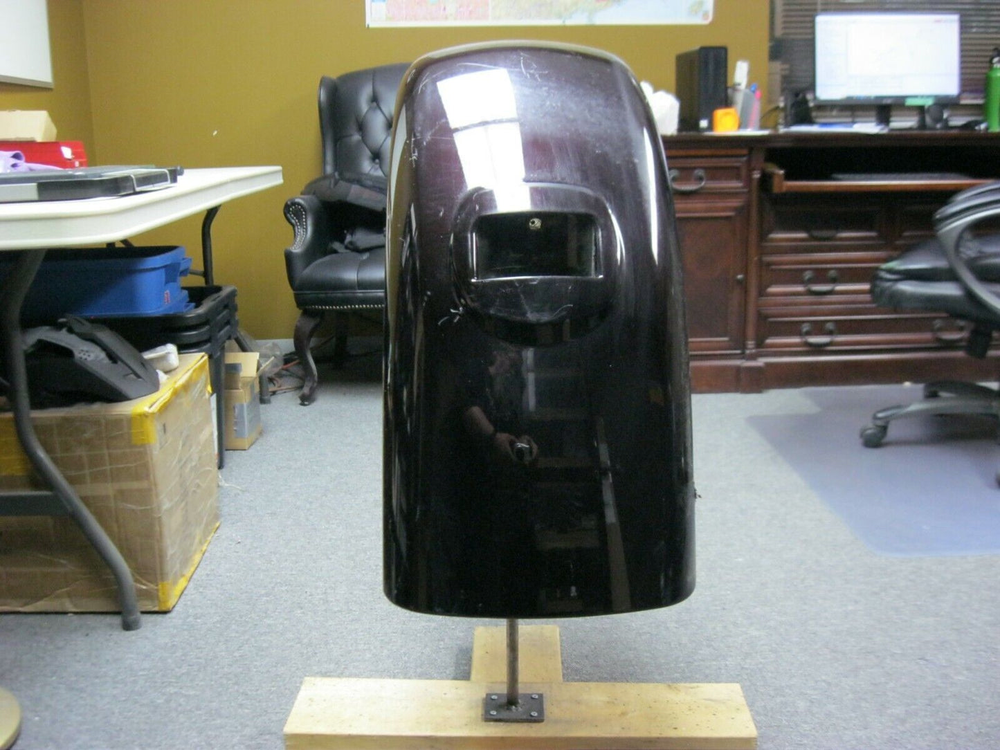Harley Davidson OEM FLHTCUTG Rear Fender Blackened Cayenne Sunglo 83000054DTA