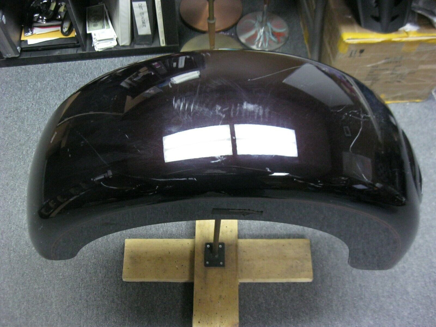 Harley Davidson OEM FLHTCUTG Rear Fender Blackened Cayenne Sunglo 83000054DTA