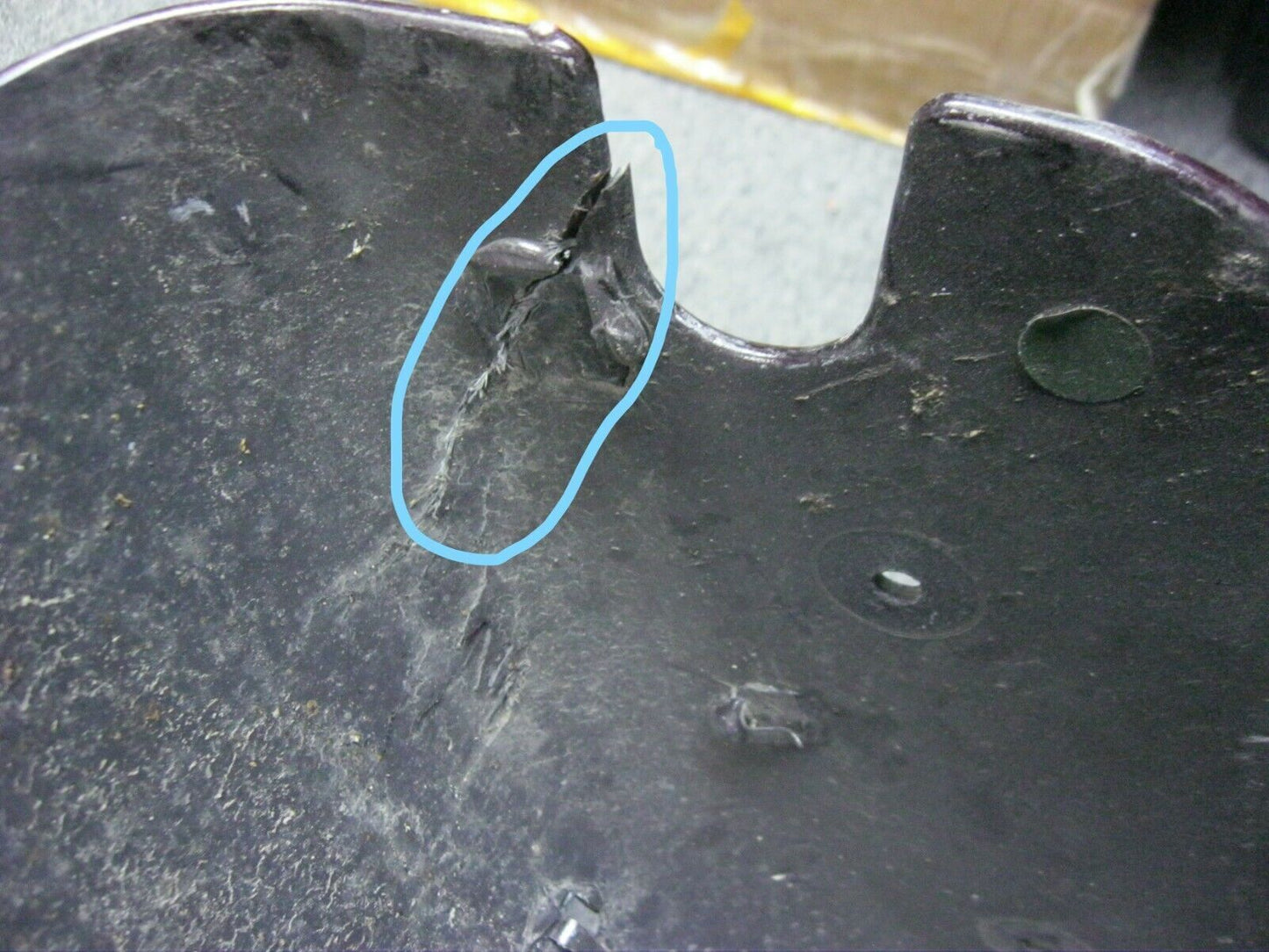 Harley Davidson OEM FLHTCUTG Rear Fender Blackened Cayenne Sunglo 83000054DTA