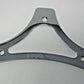 Chrome Passenger Back Rest Pad Mount Plate For Harley - No Hardware