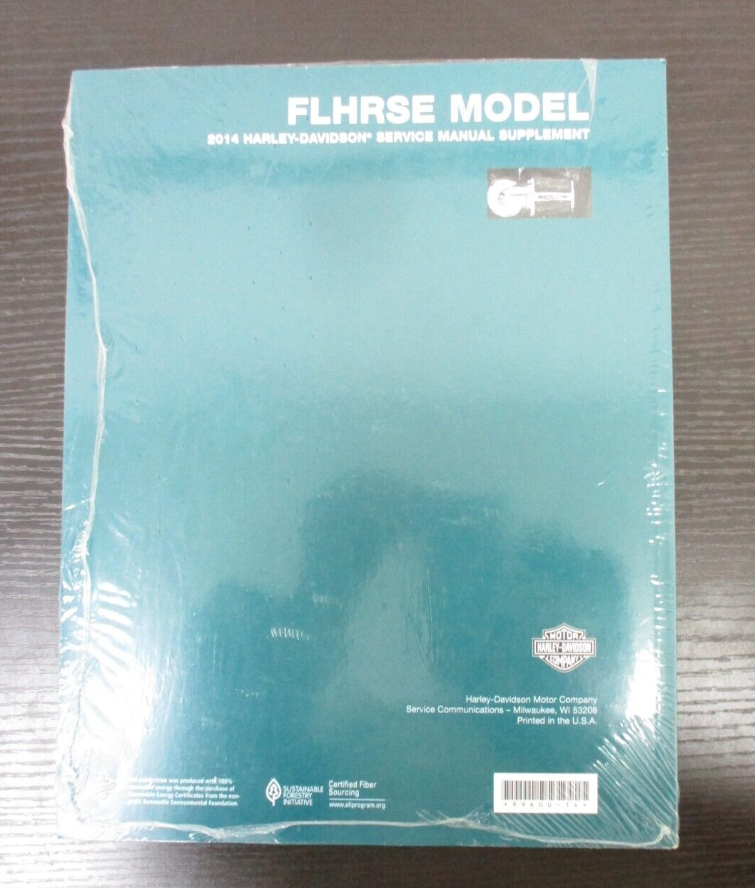 Harley-Davidson 2014 FLHRSE Model Service Manual Supplement 99600-14