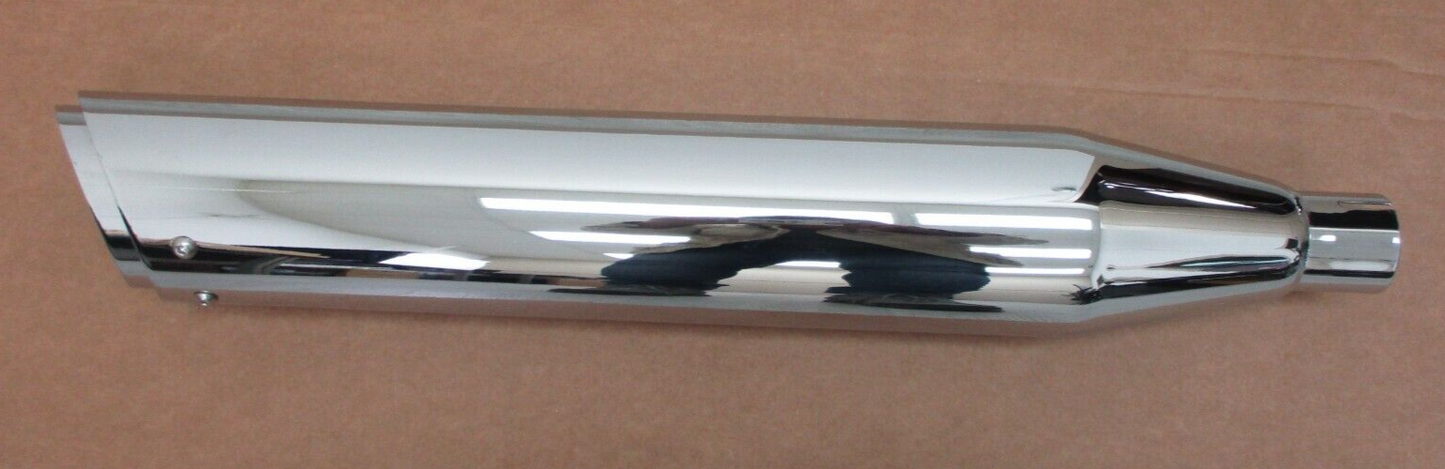 Vance & Hines  Chrome RH Twin Slash Duals Muffler D617RC 1800-1487