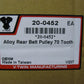 V-Twin 1979-84 FL/FX Alloy Rear Belt Pully 70 Tooth 20-0452