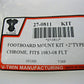 V-Twin 1983-08 FLT Chrome Footboard Mount Kit 27-0811