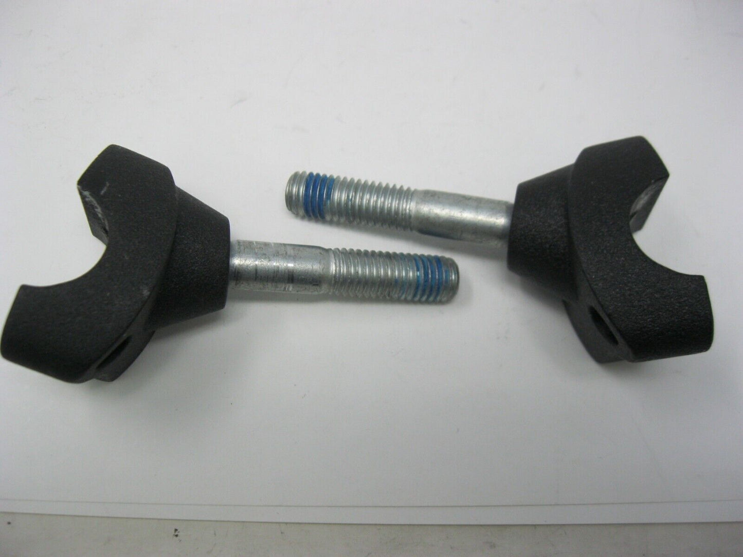 Unbranded Black Wrinkle Finish Risers for 1" Diameter Bars (No Caps or Hardware)