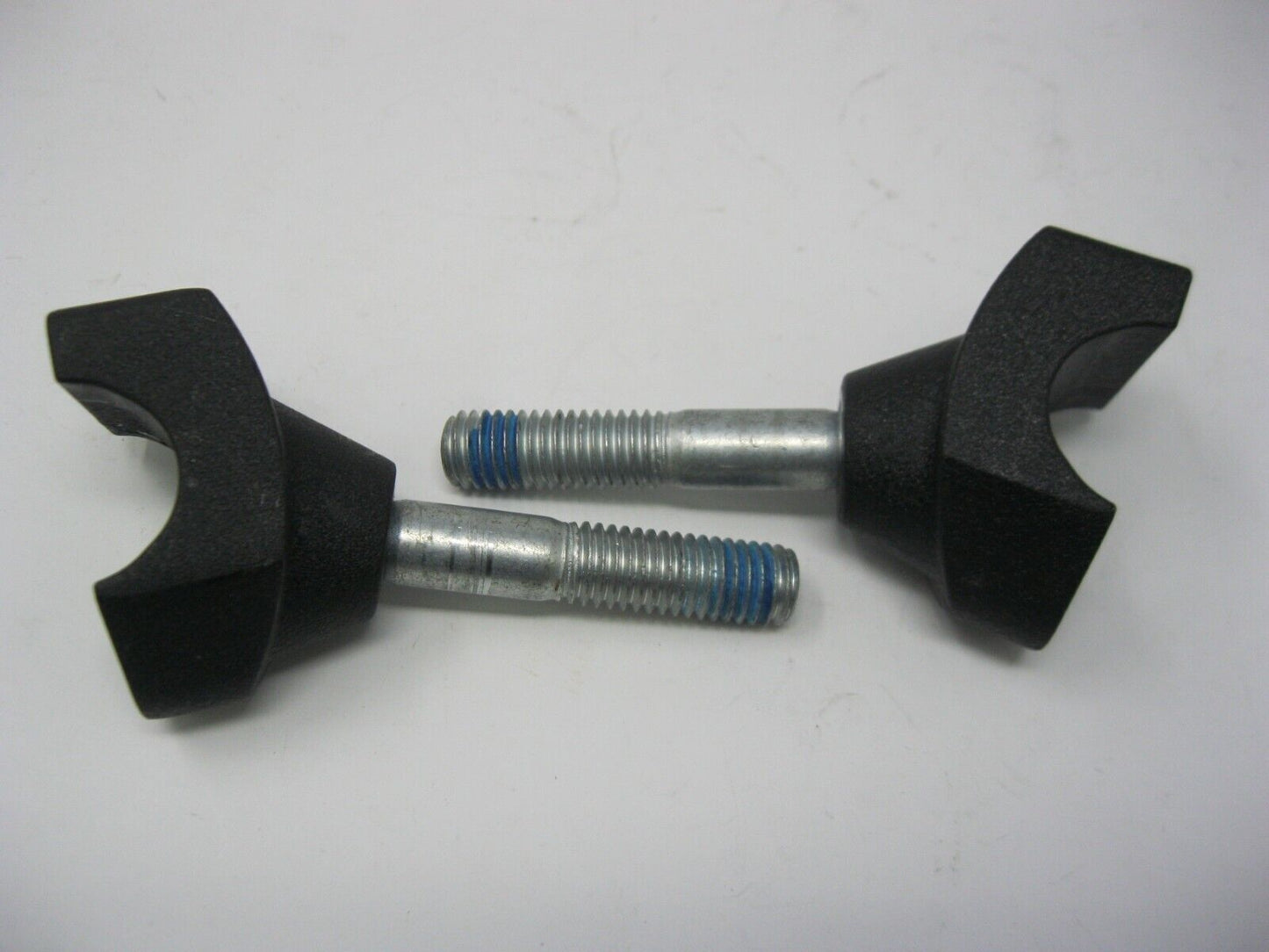 Unbranded Black Wrinkle Finish Risers for 1" Diameter Bars (No Caps or Hardware)