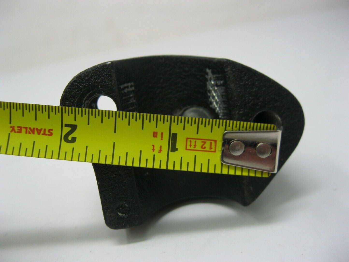 Unbranded Black Wrinkle Finish Risers for 1" Diameter Bars (No Caps or Hardware)