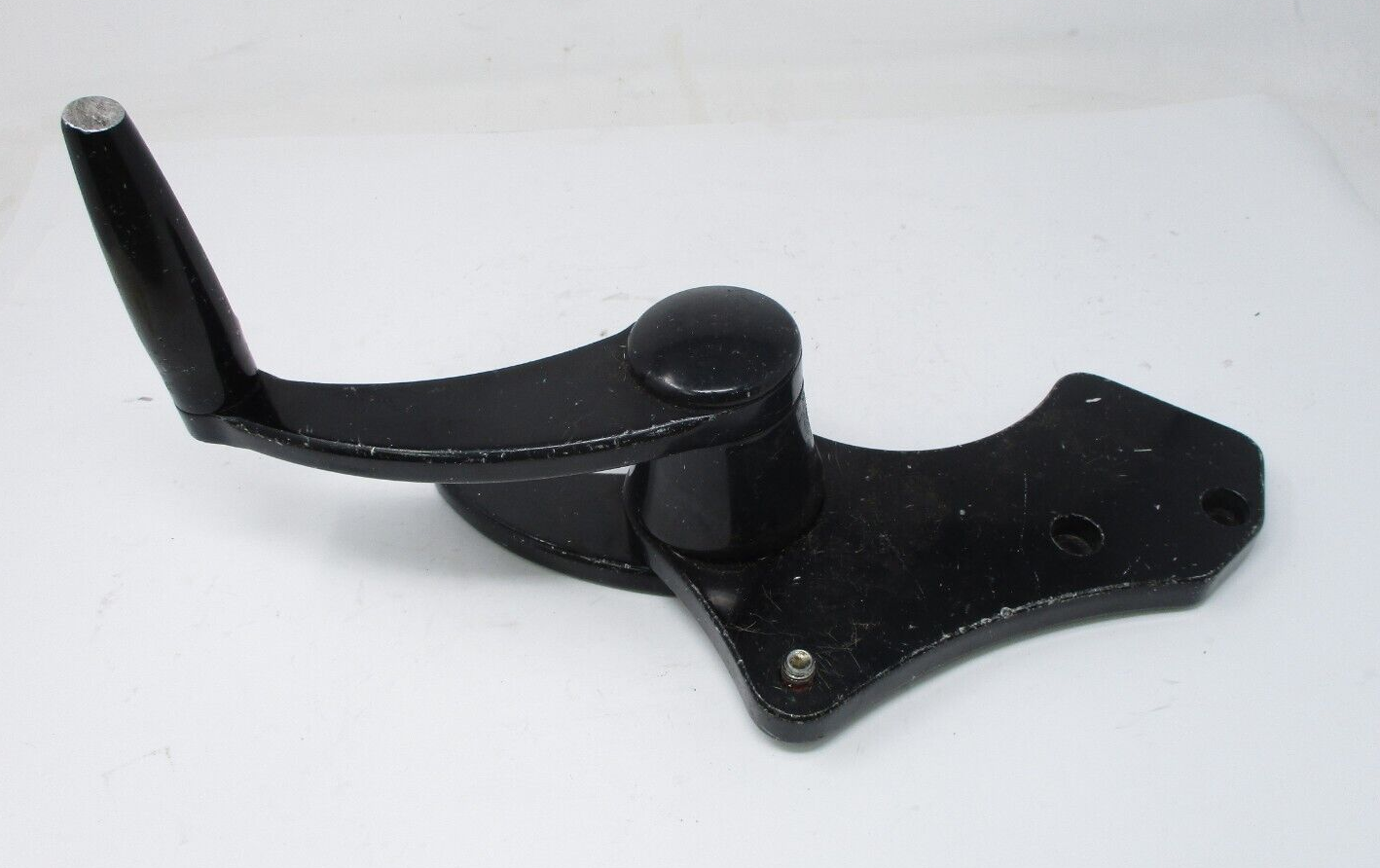 HHI Brand Steel Left Side Forward Control Shifter and Mount (Bent)