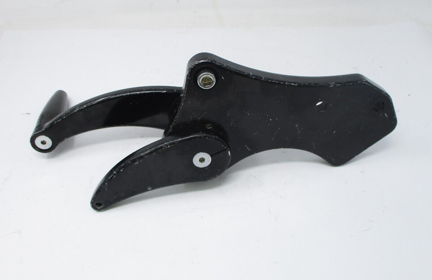 HHI Brand Steel Left Side Forward Control Shifter and Mount (Bent)