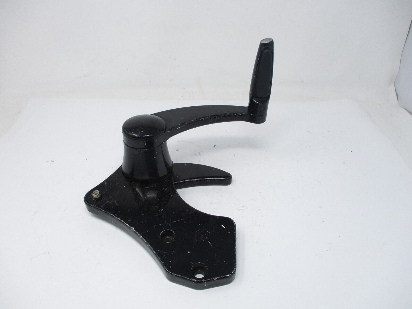 HHI Brand Steel Left Side Forward Control Shifter and Mount (Bent)