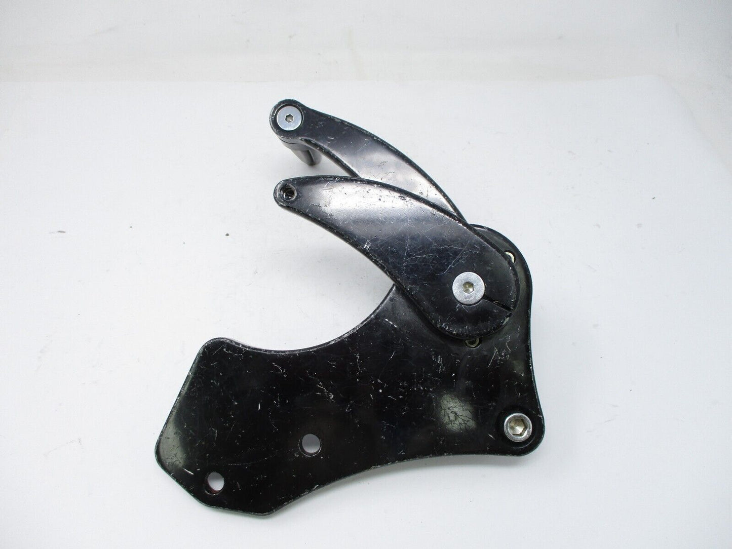 HHI Brand Steel Left Side Forward Control Shifter and Mount (Bent)