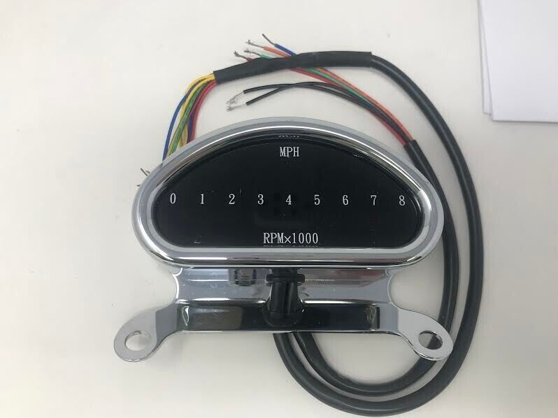 V-Twin Digital Speedo/Tachometer (B)  39-0685