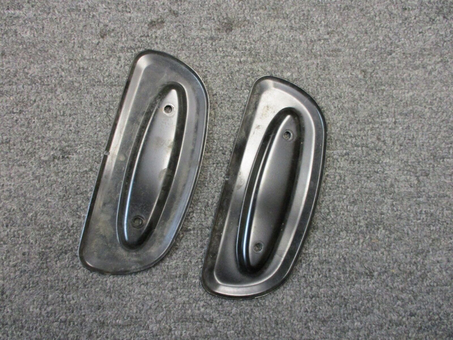 Triumph Pillion Foot Board Cover Black Stock
