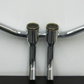 V2 Obsession Dual Gauge Pullback Handlebars made for 1 7/8" Gauges.