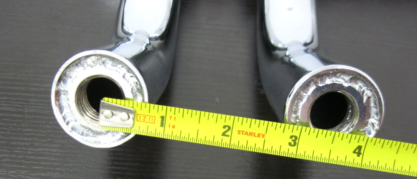 V2 Obsession Dual Gauge Pullback Handlebars made for 1 7/8" Gauges.