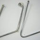 Unbranded Chrome Throw Over Saddlebag Guards (PAIR) (6" Between Holes)
