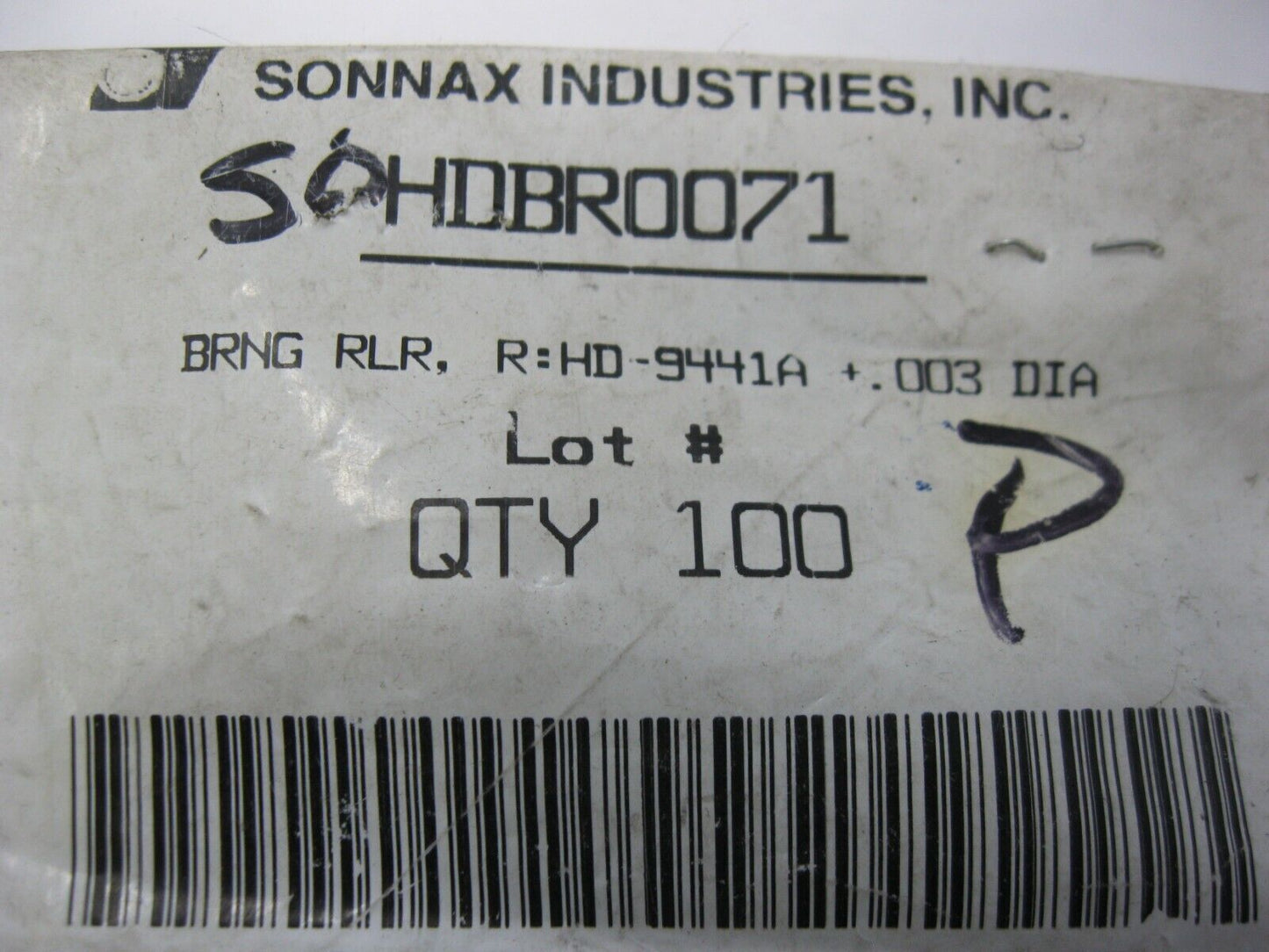 Sonnax Roller Bearing Rollers Random Lot #2