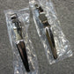 XL 07-09 Chrome Wide Blade Lever Set for Harley Davidson Custom Chrome 648002