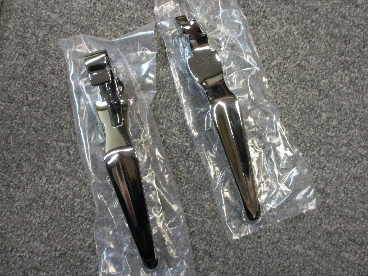 XL 07-09 Chrome Wide Blade Lever Set for Harley Davidson Custom Chrome 648002