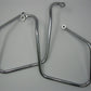 Unbranded Chrome Throw Over Saddlebag Guards (PAIR) (6.75" Between Holes)