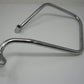 Unbranded Chrome Throw Over Saddlebag Guards (PAIR) (6.75" Between Holes)