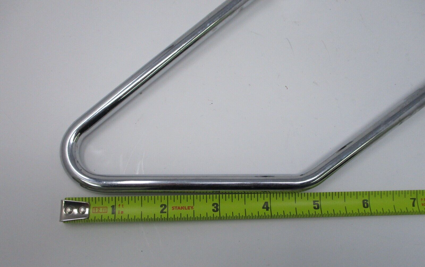 Unbranded Chrome Throw Over Saddlebag Guard  (5 3/4" Between Holes) PFX2270