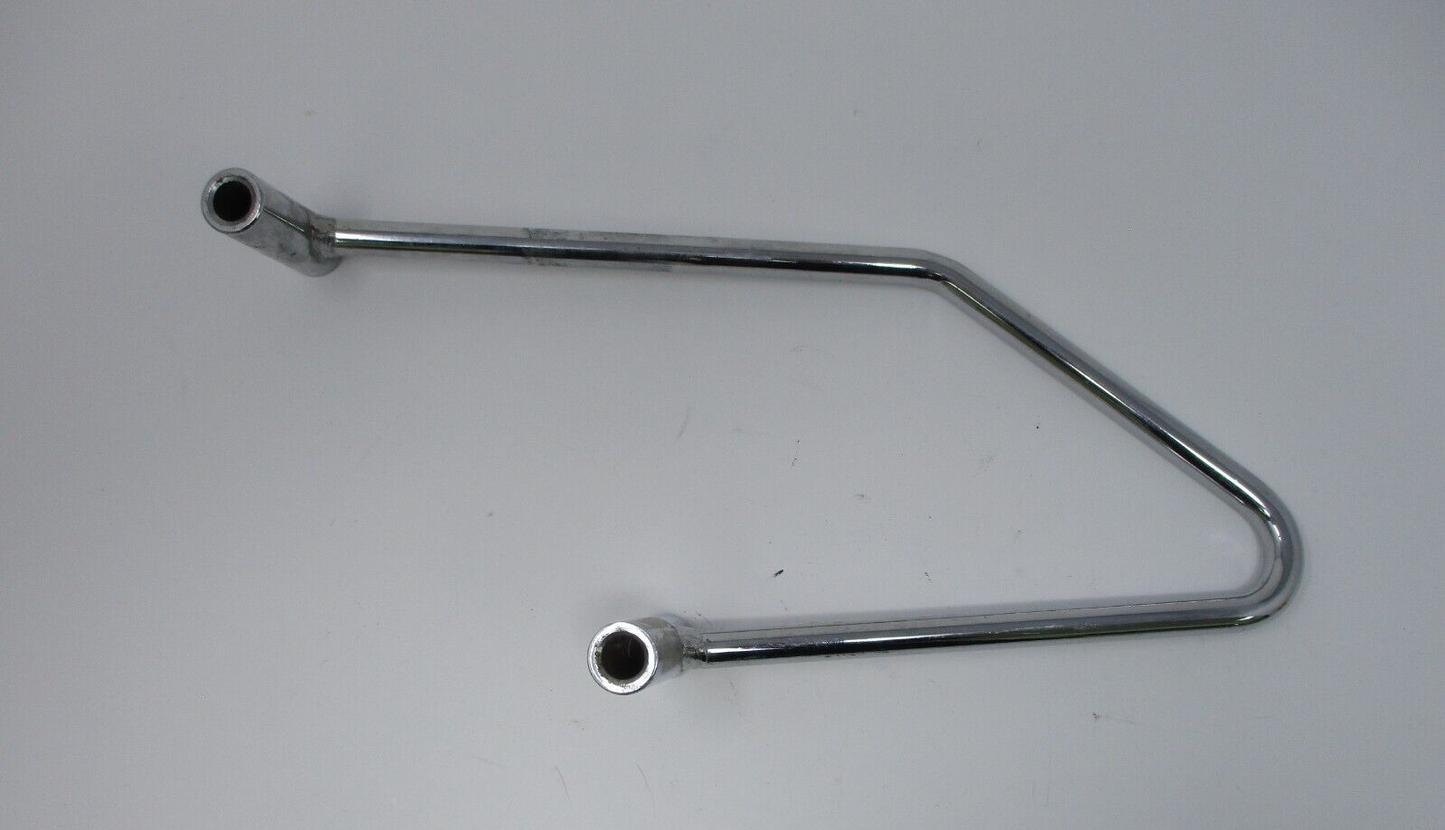 Unbranded Chrome Throw Over Saddlebag Guard  (5 3/4" Between Holes) PFX2270