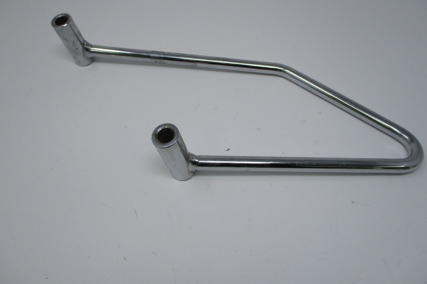 Unbranded Chrome Throw Over Saddlebag Guard  (5 3/4" Between Holes) PFX2270